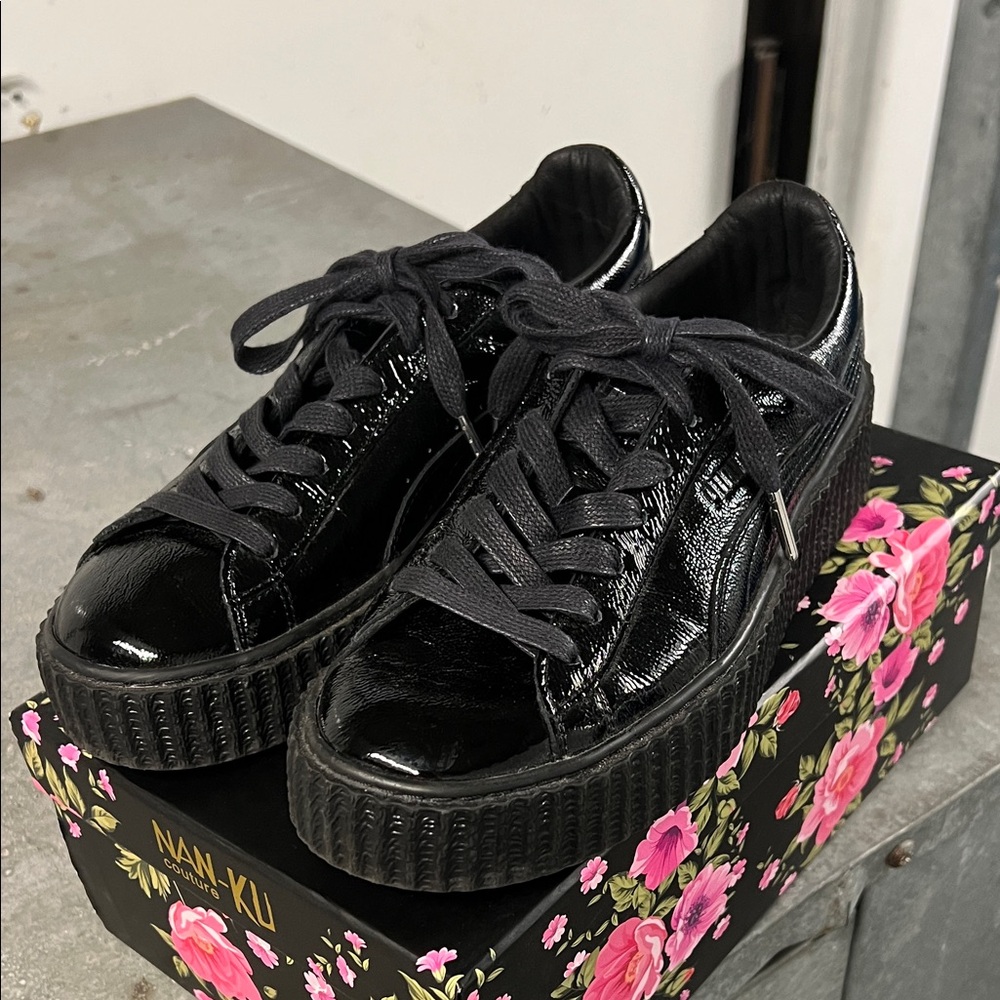 Fenty Puma low top sneakers, size 8.5